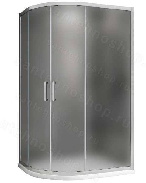 Душевой уголок Abber Schwarzer Diamant AG01128M 120x80, профиль хром 120x80, профиль хром