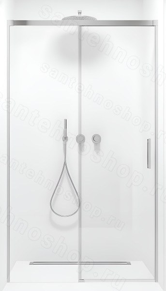 Душевая дверь Radaway Idea DWJ 120 L, профиль хром, профиль хром