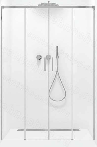Душевая дверь Radaway Idea DWD 170, профиль хром, профиль хром