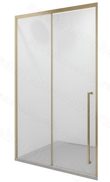 Душевая дверь Timo TDSS-150/17C-8R 150x200, профиль матовое золото 150x200, профиль матовое золото