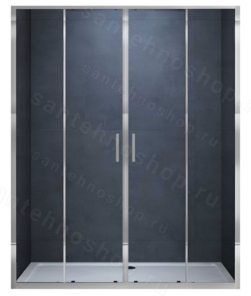 Душевая дверь Vincea Alpha VDS-3AL2160CL 160x190, профиль хром 160x190, профиль хром