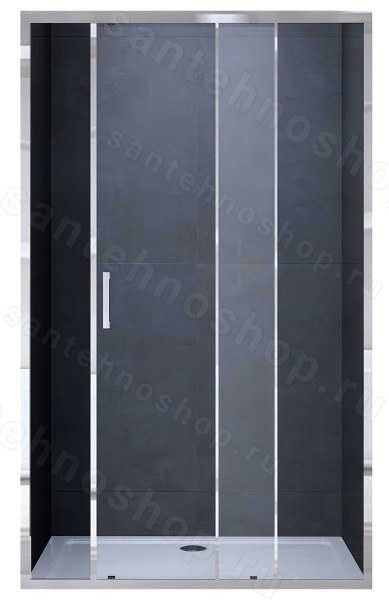 Душевая дверь Vincea Alpha VDS-3AL140CL 140x190, профиль хром 140x190, профиль хром