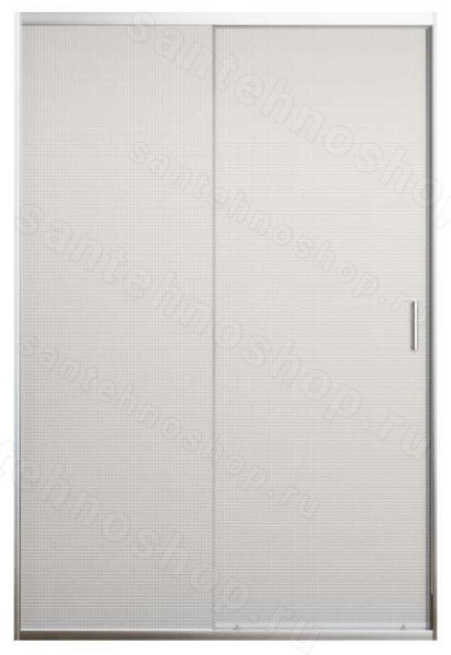 Душевая дверь Vincea City VDS-5CT100MT 100x195 100x195, профиль хром