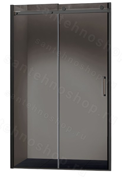 Душевая дверь Vincea Como VPS-1C120CGB 120x195, профиль черный 120x195, профиль черный