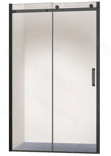 Душевая дверь Vincea Como VPS-1C130CLB 130x195, профиль хром 130x195, профиль черный
