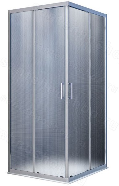 Душевой уголок Vincea Alpha VSS-3AL800MT 80x80, профиль хром 80x80, профиль хром