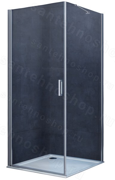 Душевой уголок Vincea Alpha VSR-3ALP9090CL 90x90, профиль хром 90x90, профиль хром