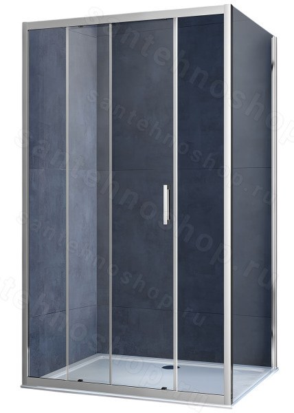 Душевой уголок Vincea Alpha VSR-3AL8012CL 120x80, профиль хром 120x80, профиль хром