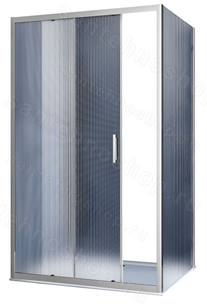Душевой уголок Vincea Alpha VSR-3AL8012MT 120x80, профиль хром 110x80, профиль хром