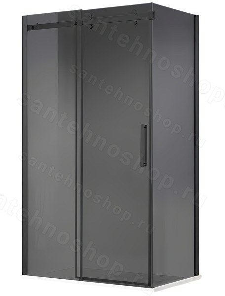 Душевой уголок Vincea Como-N VSR-4CN8015CGB 150x80, профиль черный 150x80, профиль черный