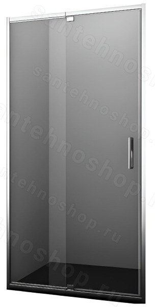 Душевая дверь WasserKraft Berkel 48P13 110x200, профиль хром
