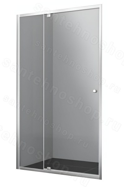 Душевая дверь WasserKraft Aula 11P13 110,5x190, профиль хром