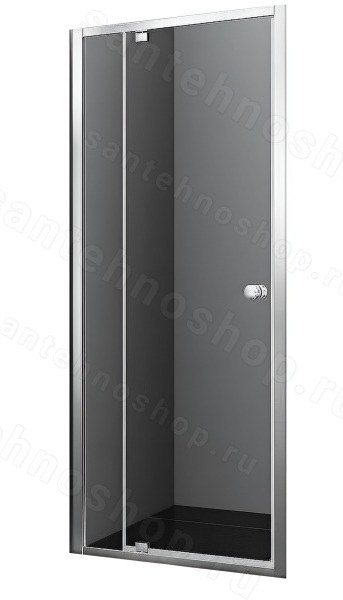 Душевая дверь WasserKraft Aula 11P04 90,5x190, профиль хром