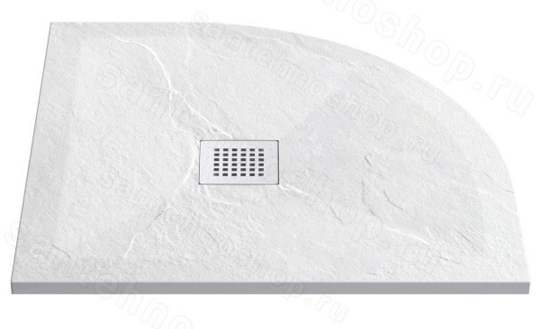 Душевой поддон Vincea VST-4SQ9012W-L 120x90 из искусственного камня 120x90 из искусственного камня, матовый белый