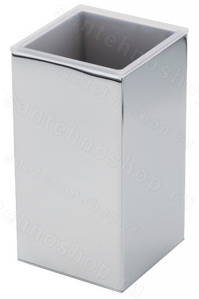 Стакан настольный Migliore Kvant 29743, хром, хром