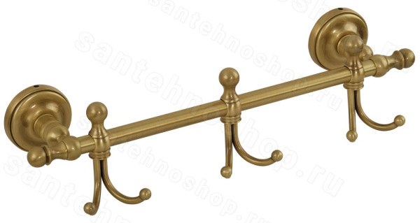 Планка с крючками Migliore Mirella 24913, бронза, бронза
