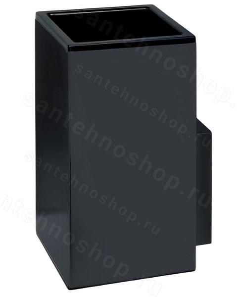 Стакан настенный Colombo MiniQ B5002.GM, графит матовый, графит матовый