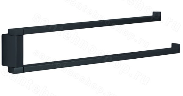 Полотенцедержатель Colombo MiniQ B5012.GM поворотный, графит матовый поворотный, графит матовый