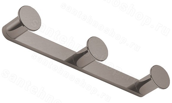 Крючок тройной Colombo Mini CD117.HPS1, нержавеющая сталь, нержавеющая сталь