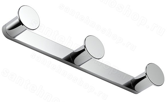 Крючок тройной Colombo Mini CD117.CR, хром, хром