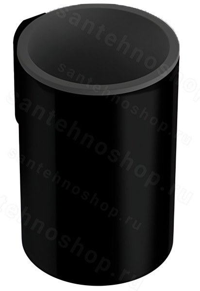Стакан настенный Colombo Mini B4002.NM, черный матовый, черный матовый