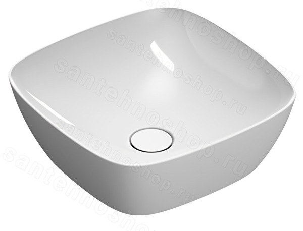 Раковина накладная Catalano Alvea 0622400001 40x40, белая 40x40, белая