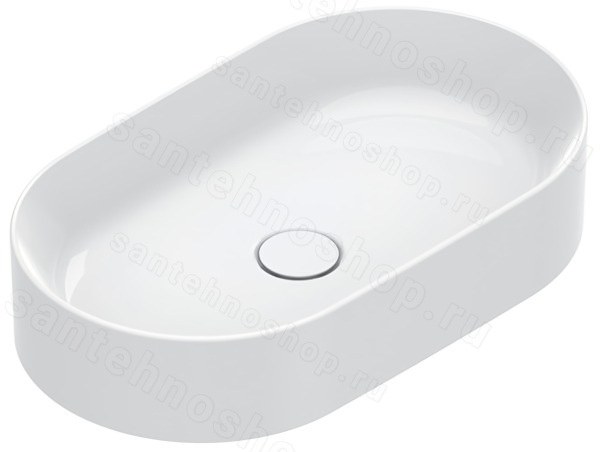 Раковина накладная Catalano Zero 0122600001 60x35, белая 60x35, белая