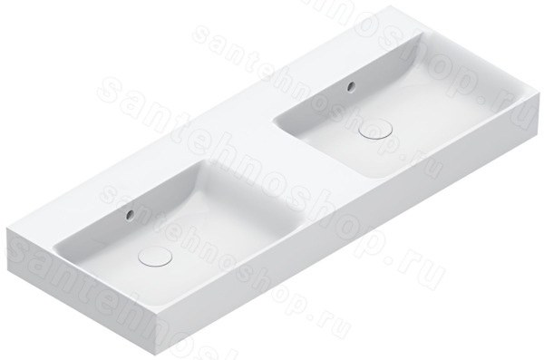 Раковина двойная Catalano Premium 0221220001 120x47, белая 120x47, белая