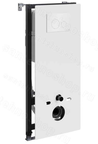 Инсталляция для унитаза WasserKraft Abens 20TLT.010.ME.WH.WH02 с кнопкой