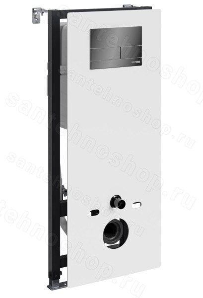 Инсталляция для унитаза WasserKraft Abens 20TLT.010.ME.WH.PB04 с кнопкой