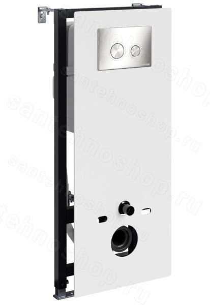 Инсталляция для унитаза WasserKraft Abens 20TLT.010.ME.WH.BN01 с кнопкой