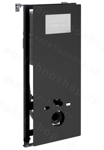 Инсталляция для унитаза WasserKraft Abens 20TLT.010.ME.BL.WM03 с кнопкой