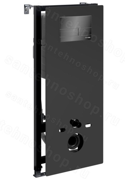 Инсталляция для унитаза WasserKraft Abens 20TLT.010.ME.BL.PB04 с кнопкой