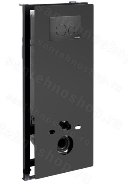 Инсталляция для унитаза WasserKraft Abens 20TLT.010.ME.BL.MB02 с кнопкой