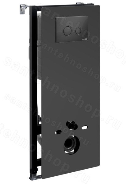 Инсталляция для унитаза WasserKraft Abens 20TLT.010.ME.BL.MB01 с кнопкой