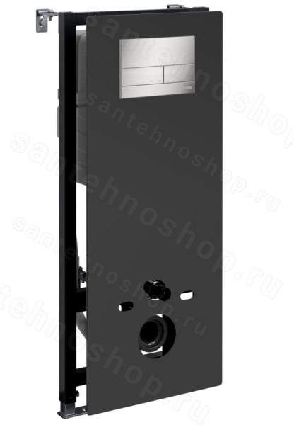 Инсталляция для унитаза WasserKraft Abens 20TLT.010.ME.BL.BN04 с кнопкой