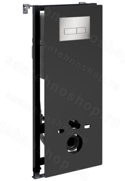 Инсталляция для унитаза WasserKraft Abens 20TLT.010.ME.BL.BN03 с кнопкой