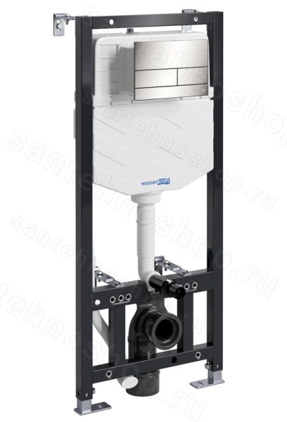 Инсталляция для унитаза WasserKraft Aller 10TLT.010.ME.BN04 с кнопкой