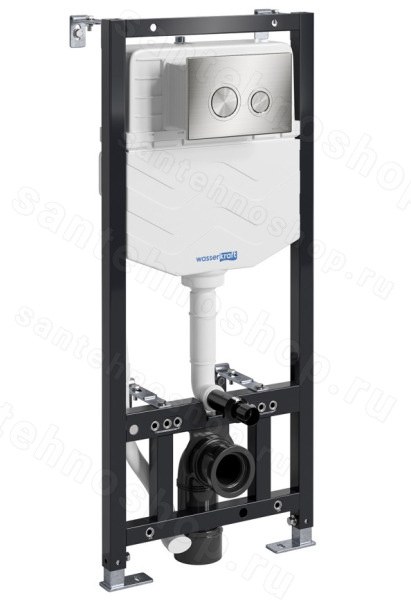 Инсталляция для унитаза WasserKraft Aller 10TLT.010.ME.BN01 с кнопкой