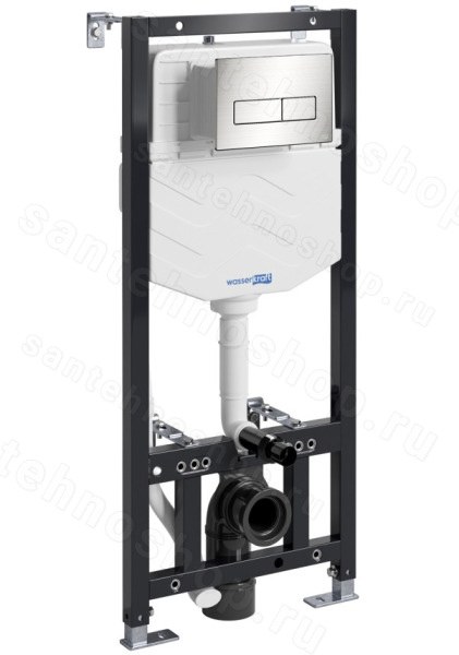 Инсталляция для унитаза WasserKraft Aller 10TLT.010.ME.BN03 с кнопкой