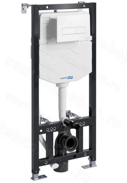 Инсталляция для унитаза WasserKraft Aller 10TLT.010.ME.WM03 с кнопкой