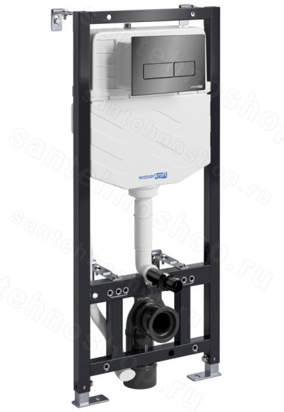 Инсталляция для унитаза WasserKraft Aller 10TLT.010.ME.PB03 с кнопкой 