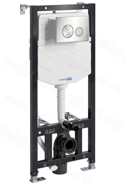 Инсталляция для унитаза WasserKraft Aller 10TLT.010.ME.BN02 с кнопкой 