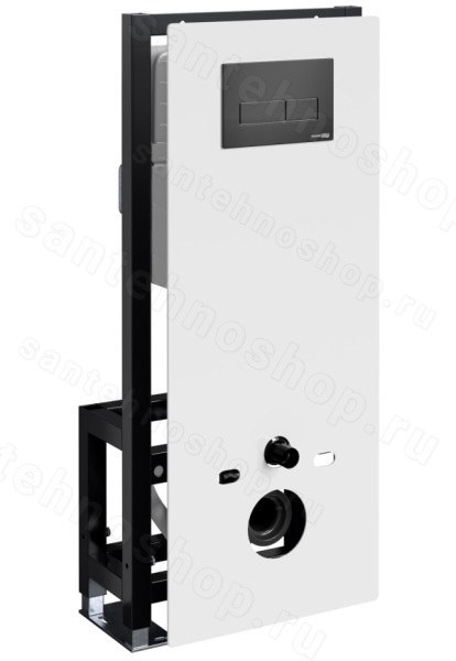 Инсталляция для унитаза WasserKraft Glan 66TLT.010.ME.WH.MB03