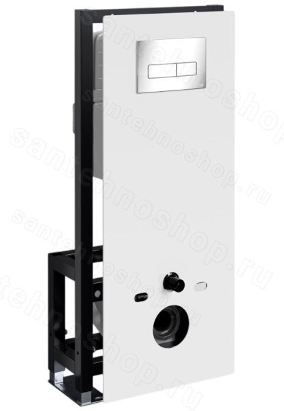 Инсталляция для унитаза WasserKraft Glan 66TLT.010.ME.WH.CH03