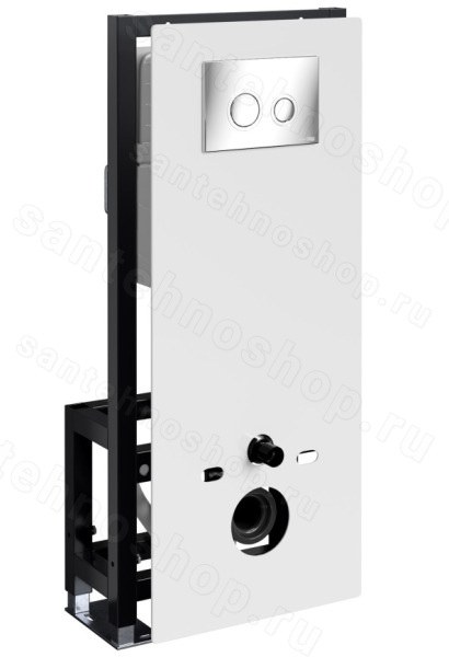 Инсталляция для унитаза WasserKraft Glan 66TLT.010.ME.WH.CH01