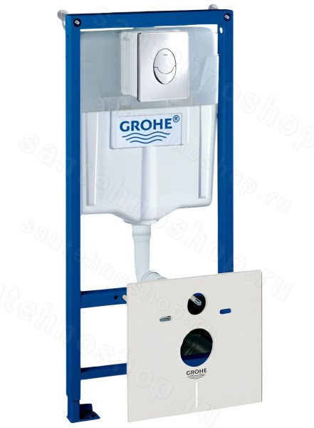 Инсталляция для унитаза Grohe Rapid SL 38750001 с кнопкой с кнопкой
