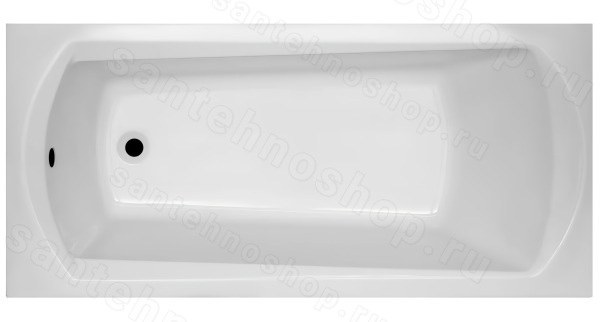 Акриловая ванна C-Bath Clio 140x70 CBQ003003, прямоугольная