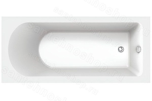 Акриловая ванна C-Bath Rea 150x70 CBQ002001, прямоугольная