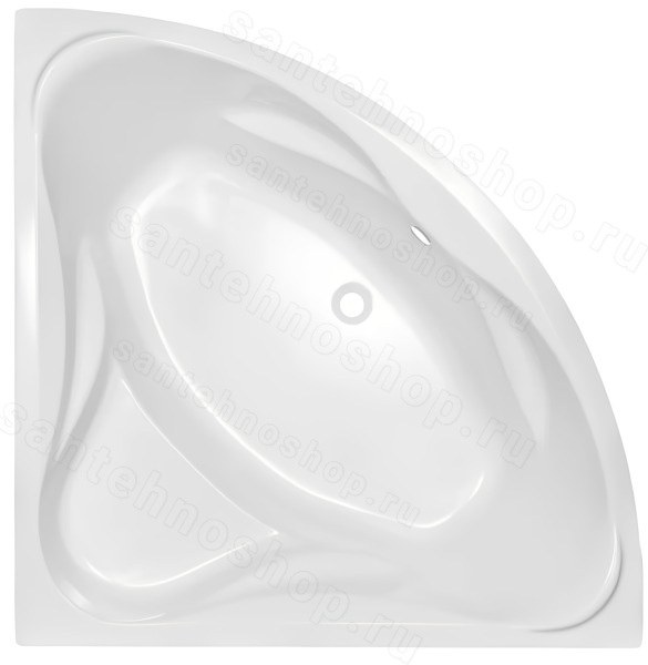 Акриловая ванна C-Bath Aurora 150x150 CBS001004, угловая